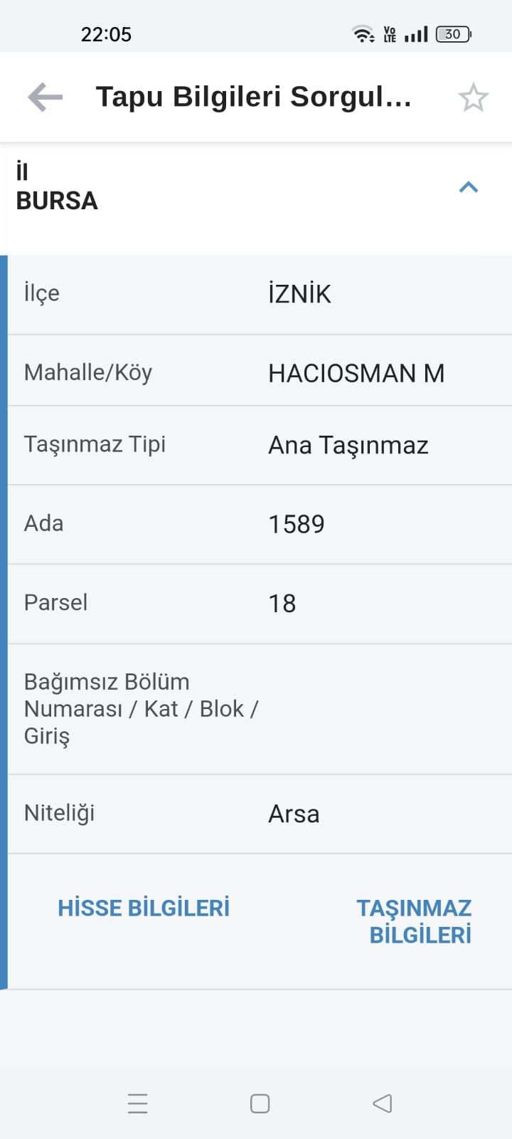İznik Haciosman köy ici arsa - BURSA İZNİK fotoğraf 3